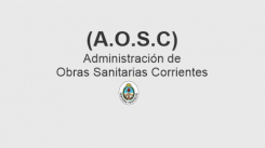 Imagen (A.O.S.C) Administración de Oras Sanitarias Corrientes