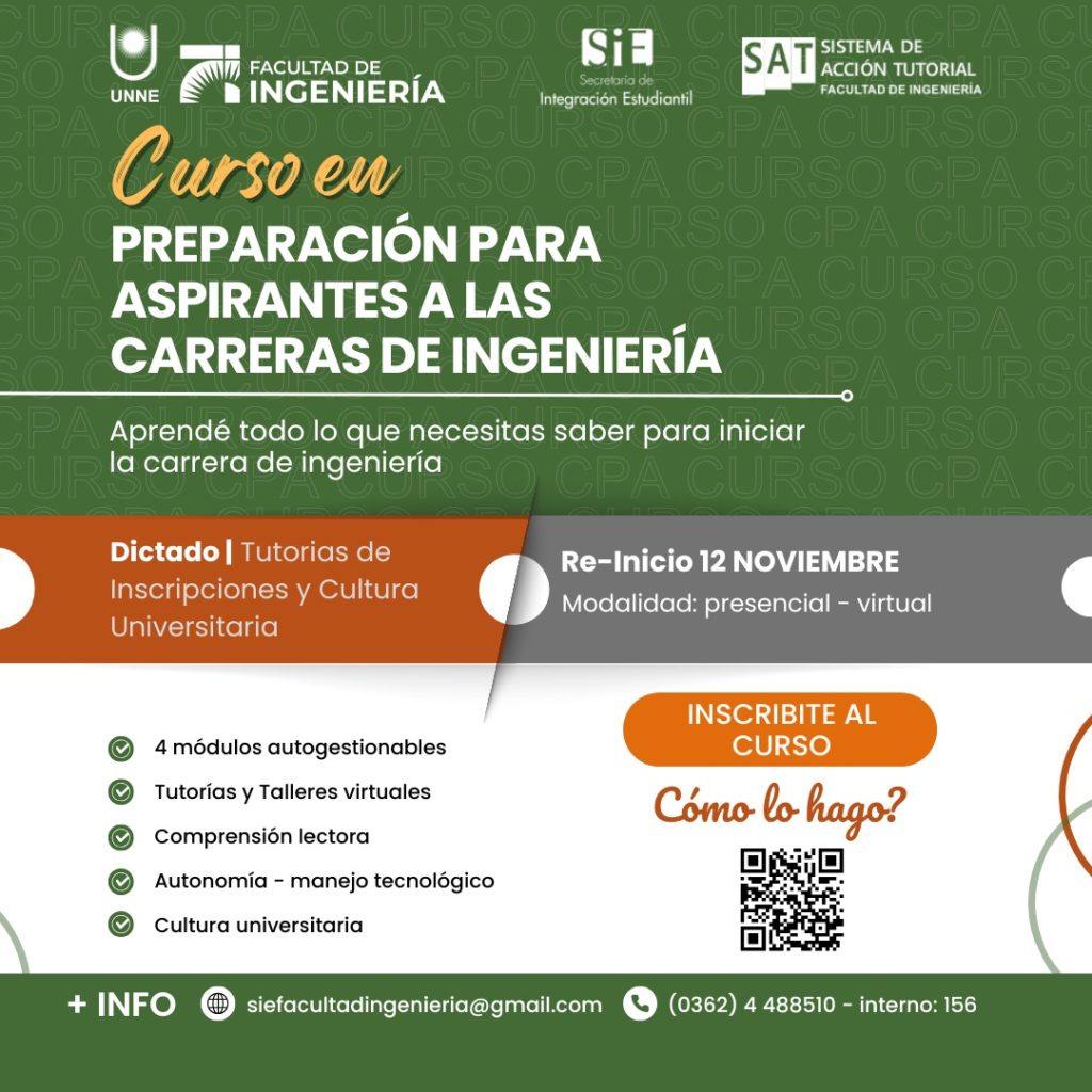 CPA 2025 ingreso ingeniería