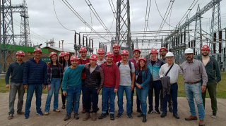 Visita de alumnos de Electromecánica