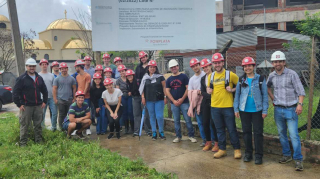 Alumnos de Ingeniería Civil visitaron futuro Centro de Innovación Tecnológica