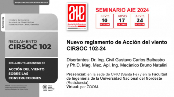 Seminario AIE: Nuevo CIRSOC 102–24