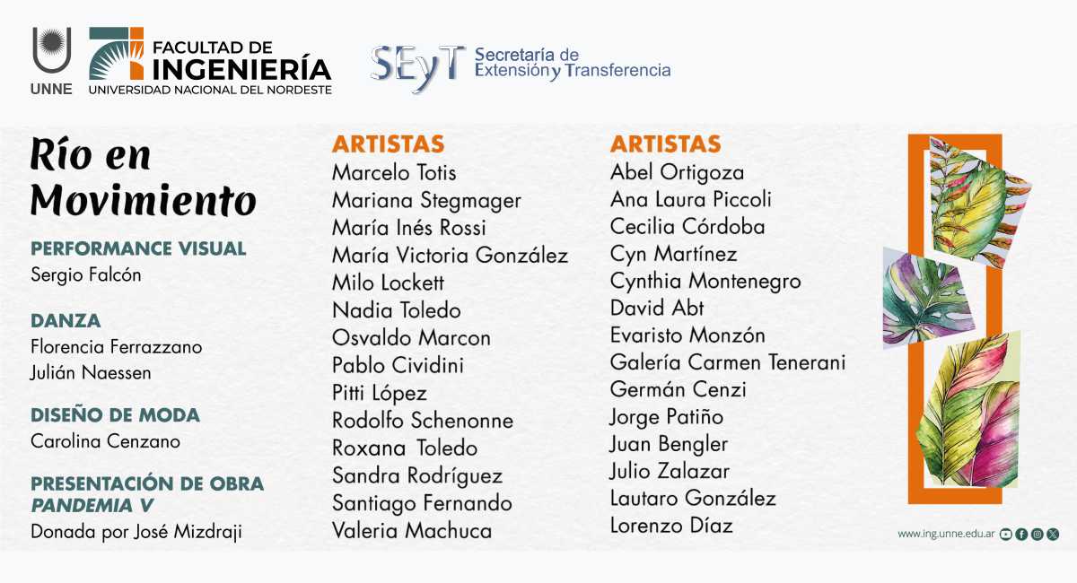 Muestra Artística Nº36 - Río en Movimiento