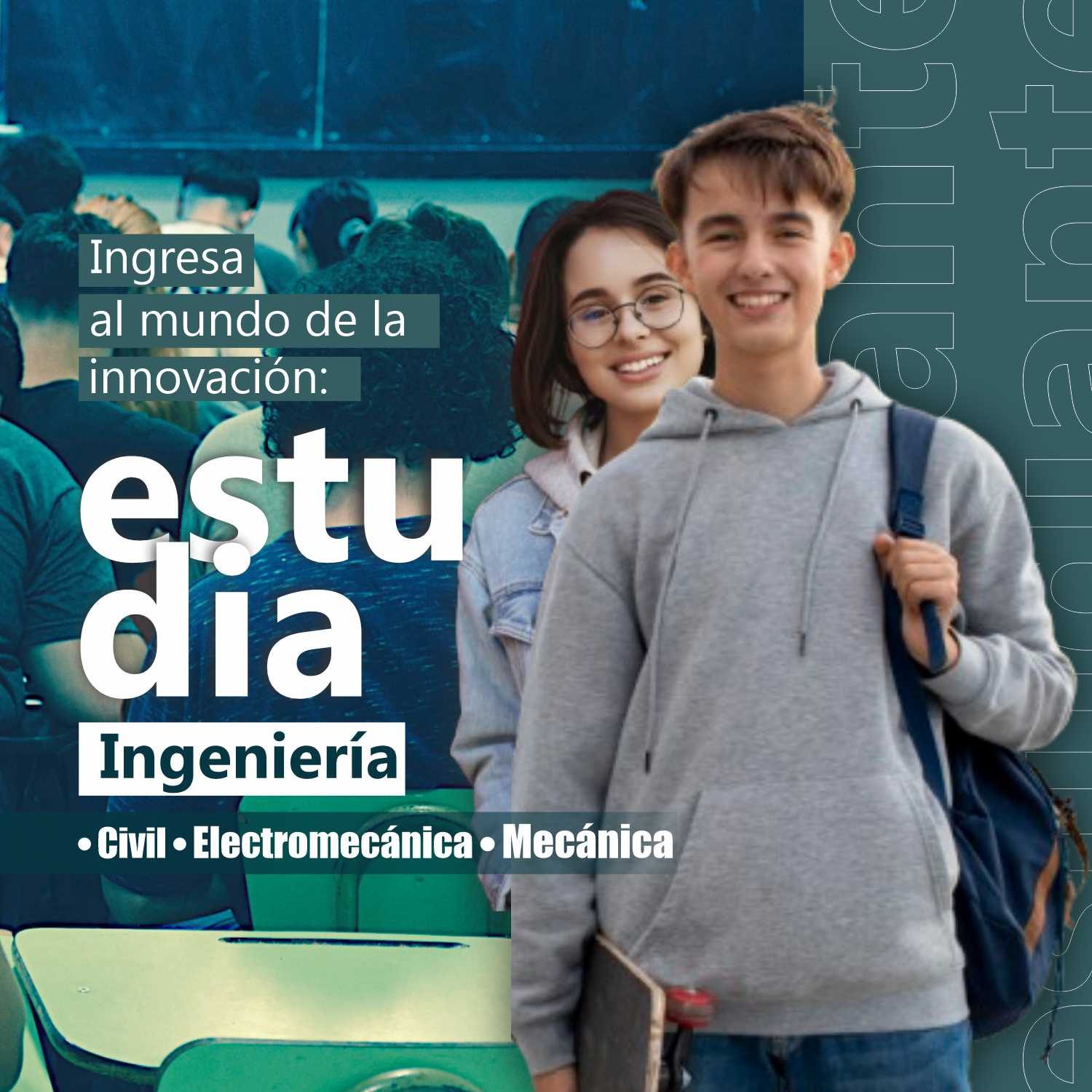 Flyer Ingresantes Inscripción ingreso 2025