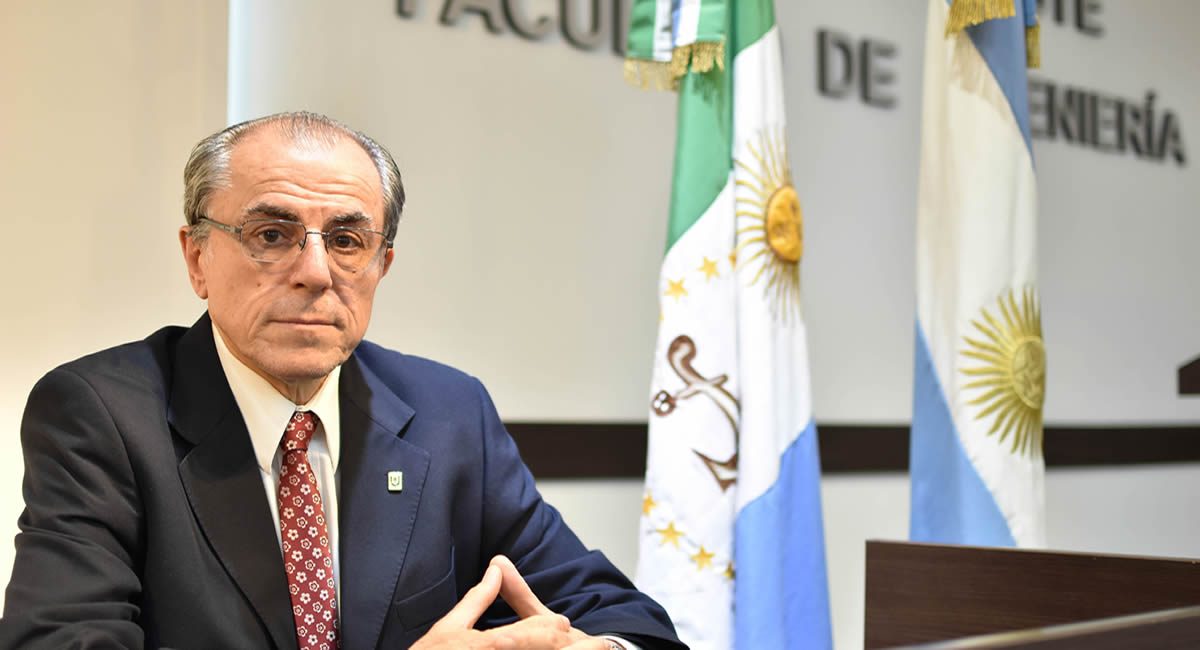 Mario Eduardo De Bortoli, decano de la Facultad de Ingeniería de la UNNE